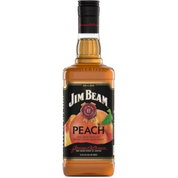 Jim Beam Peach Bourbon Whiskey 750ml
