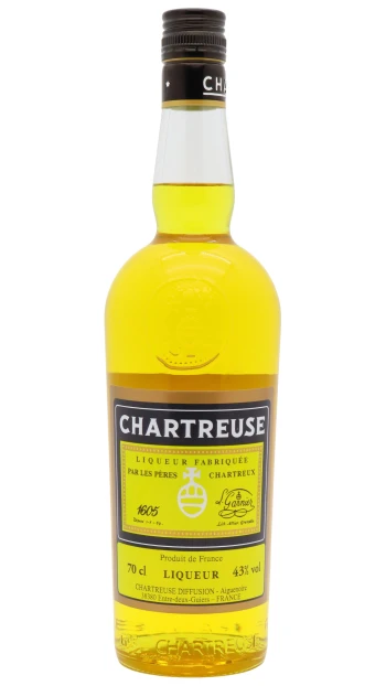 Chartreuse - Yellow Herbal Liqueur 70cl 43% ABV