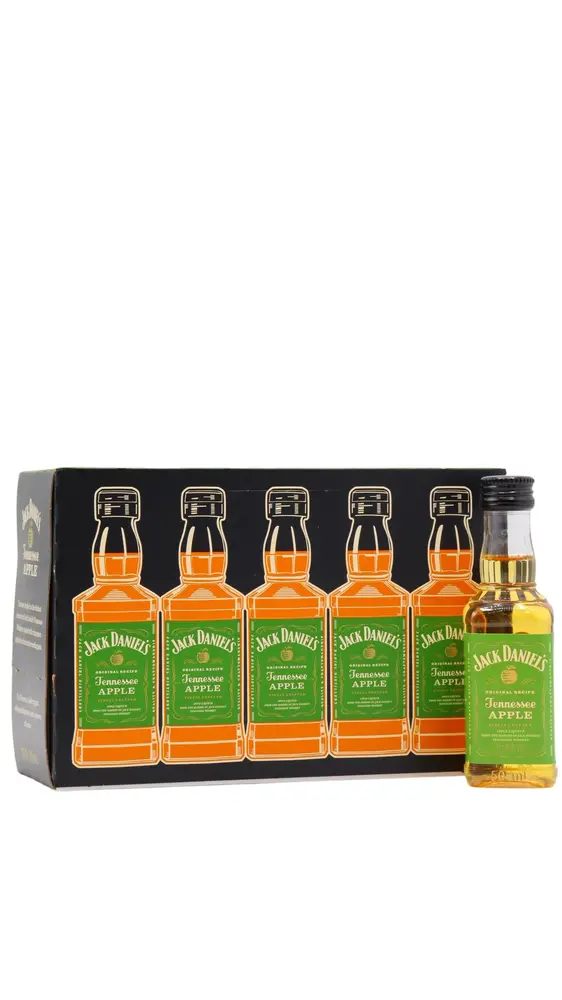 Jack Daniel's - Tennessee Apple Whiskey Liqueur Miniatures (10 x 5cl)