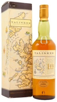 Talisker - Single Malt Scotch 10 year old Whisky (1980's Bottling) 70CL