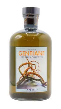 Chartreuse - Gentiane Des Peres Chartreux Liqueur (1 Litre)