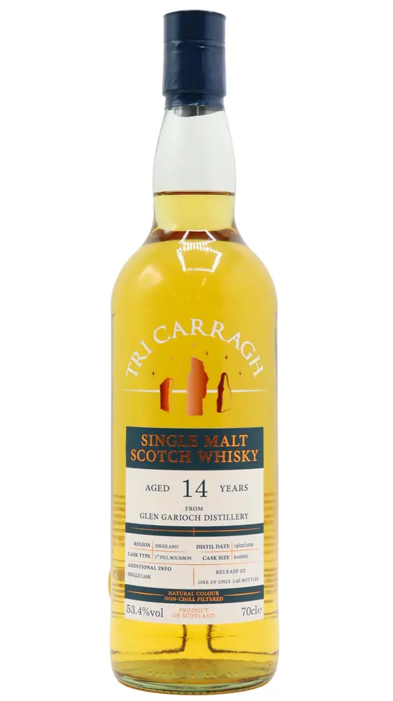 Glen Garioch - Tri Carragh - Release No. 2 2009 14 year old Whisky 70CL