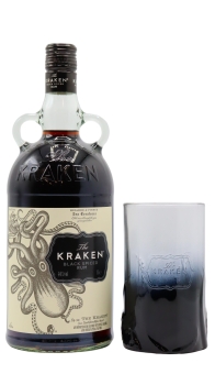 Kraken - Tumbler & Black Spiced (1 Litre) Rum