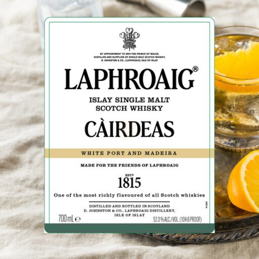 Laphroaig Cairdeas White Port & Madeira Islay Single Malt Sc 750ml