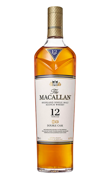 ウイスキー The Macallan 12 700ml Macallan Scotch Single Malt Double Cask 12yr 1.75li | Liquor