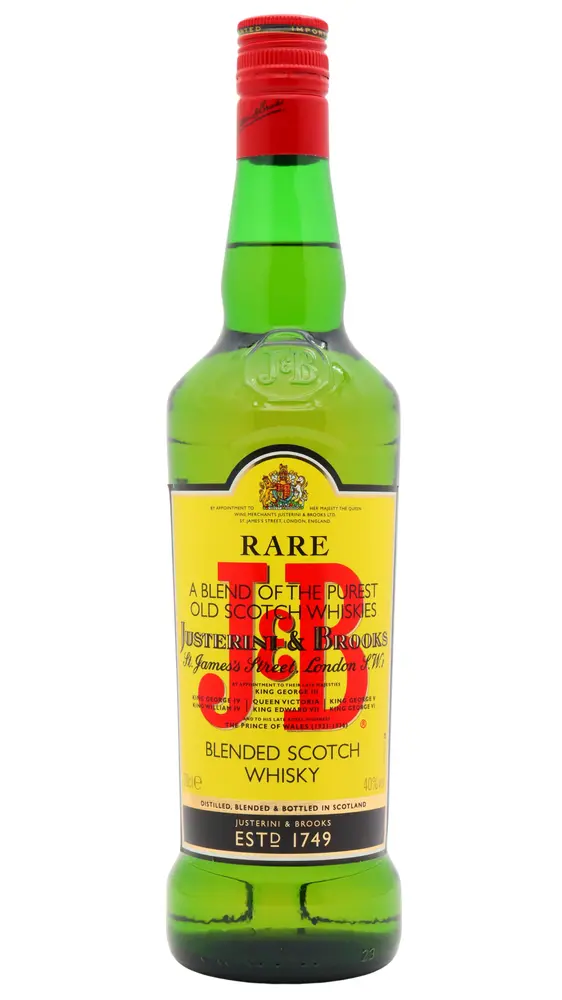 J&B - Rare Blended Scotch Whisky 70cl 40% ABV