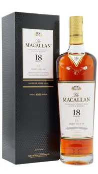 Macallan - 18 year old 2020 Release Sherry Oak Highland Single Malt Scotch Whisky 70cl 43% ABV