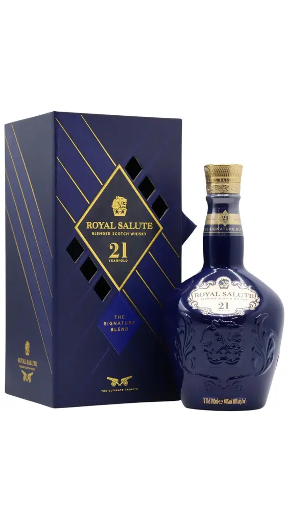 Royal Salute - The Signature Blend Sapphire Flagon Blended Scotch 21 year old Whisky