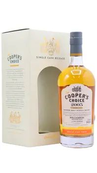 Williamson - 14 year old Cooper's Choice - Blended Malt Single Muscat Cask #440 2005 Whisky 70cl 54% ABV