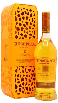Glenmorangie - Giraffe Tin & The Original Single Malt Scotch 10 year old Whisky 70CL
