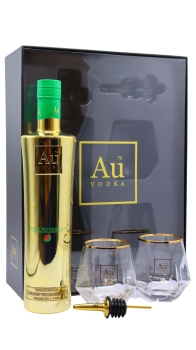 Au - Glass Pack - Green Watermelon Vodka 70CL