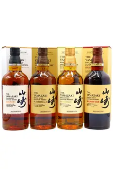 Yamazaki - Tsukuriwake Selection 2022 Edition Single Malt Japanese Whisky (4 x 70cl)