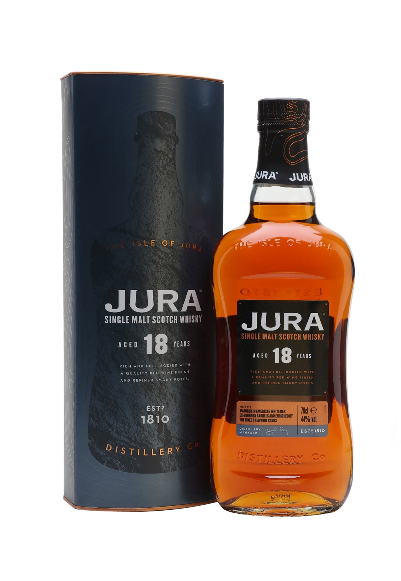 Jura 18 Year Old Red Wine Finish Single Malt Scotch Whisky 750mL