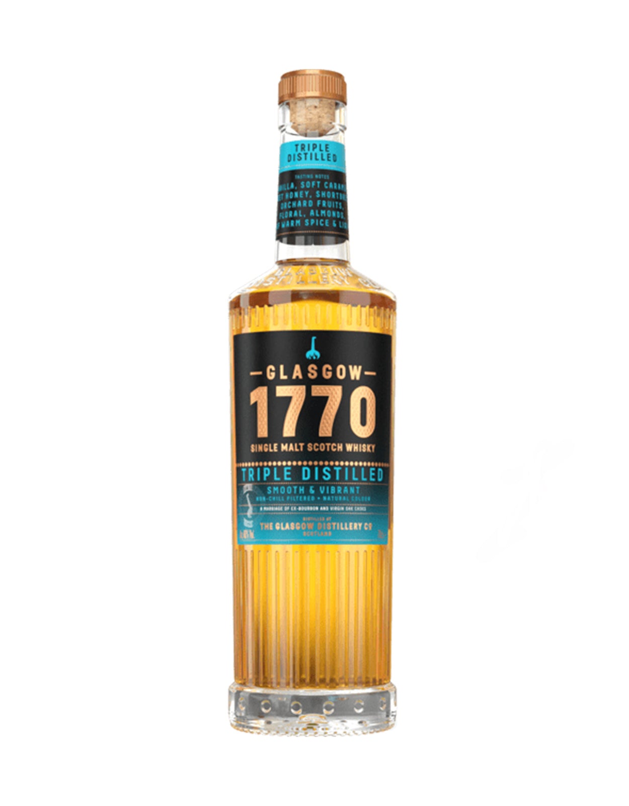 Glasgow 1770 Triple Distilled Single Malt Scotch Whisky 500ml