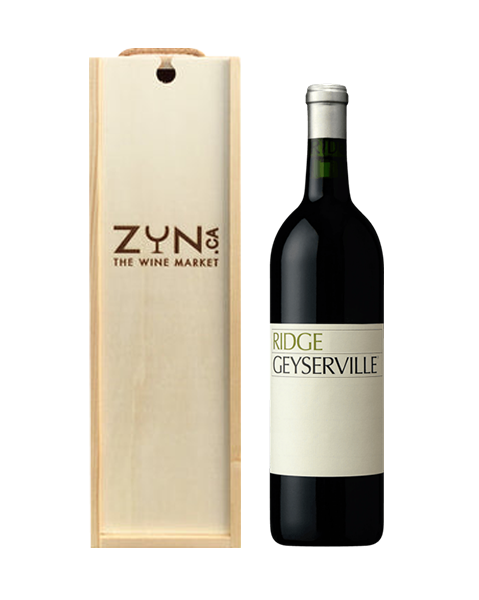 Ridge Vineyards Geyserville 2020 + Zyn Wooden Box