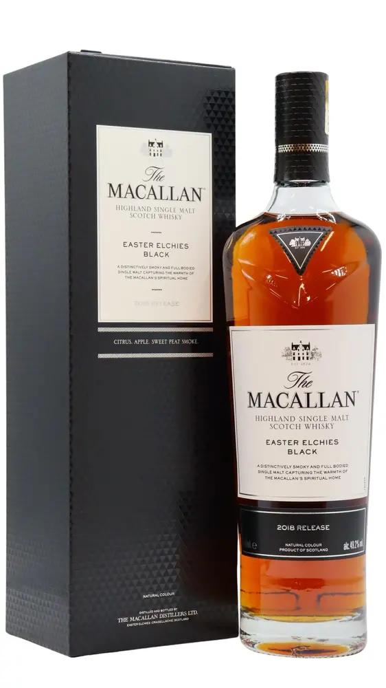 Macallan - Easter Elchies Black 2018 Edition Single Malt Scotch Whisky 70CL