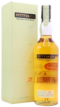 Pittyvaich (silent) - Single Malt 1989 25 year old Whisky 70CL