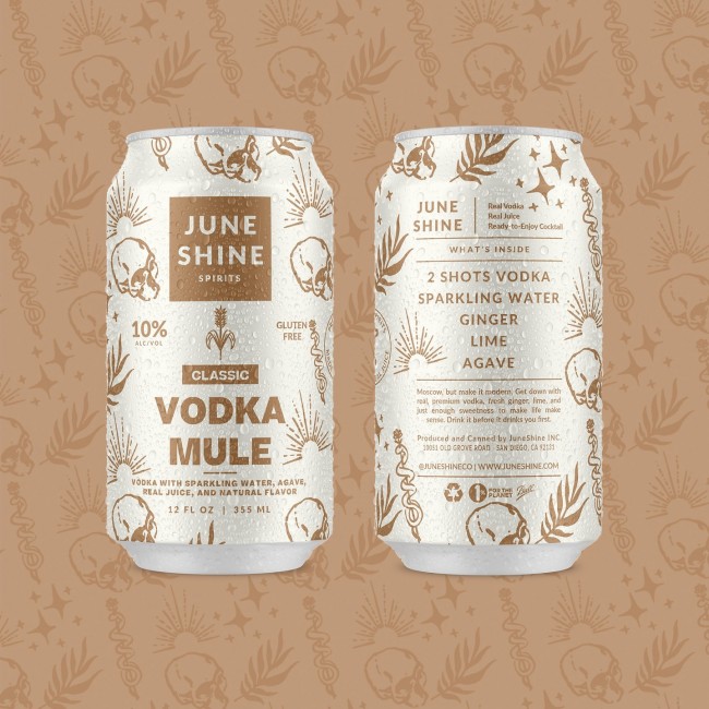 Juneshine Vodka Mule (4 pack 12oz cans) Liquor Store Online