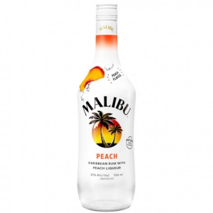 Malibu - Peach Rum 750ml