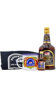 Pusser's - T-Shirt- Branded Mug- Blue Label Miniature & Gunpowder Rum 70CL