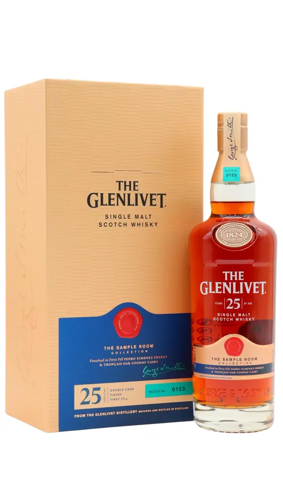 Glenlivet - The Sample Room Collection Speyside Single Malt Scotch 25 year old Whisky