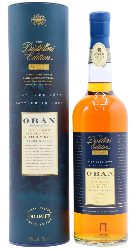 Oban - 2020 Distillers Edition Single Malt Scotch 2006 14 year old Whisky 70CL