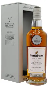 Linkwood - Gordon & MacPhail Distillery Labels Single Malt Scotch 25 year old Whisky