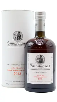 Bunnahabhain - Feis Ile 2021 - Moine Bordeaux Finish Islay Single Malt Scotch 2013 Whisky 70CL