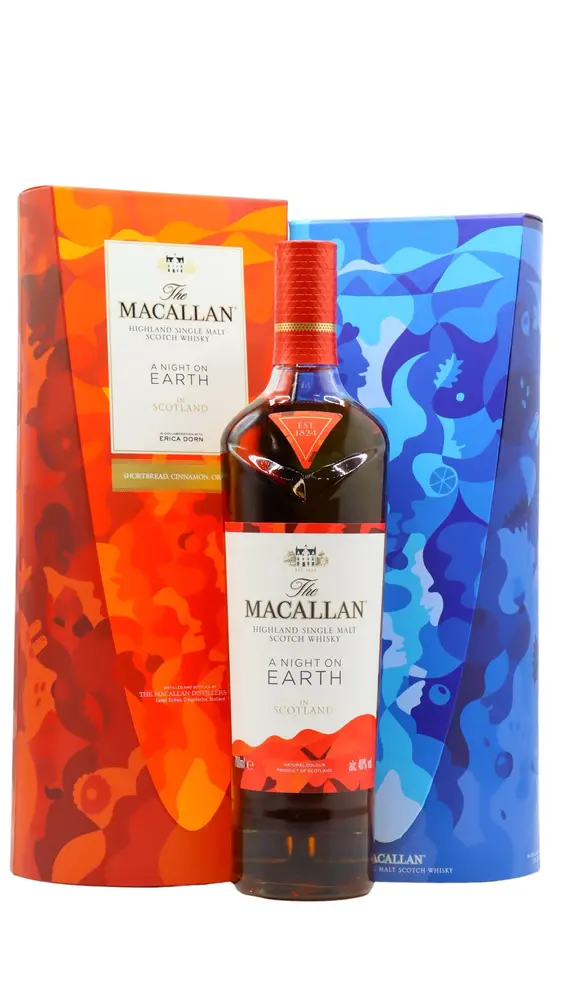 Macallan - A Night On Earth In Scotland 2021 Release Single Malt Scotch Whisky 70CL