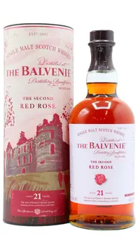Balvenie - Stories #5 - The Second Red Rose Single Malt Scotch 21 year old Whisky (Batch #2) 70CL