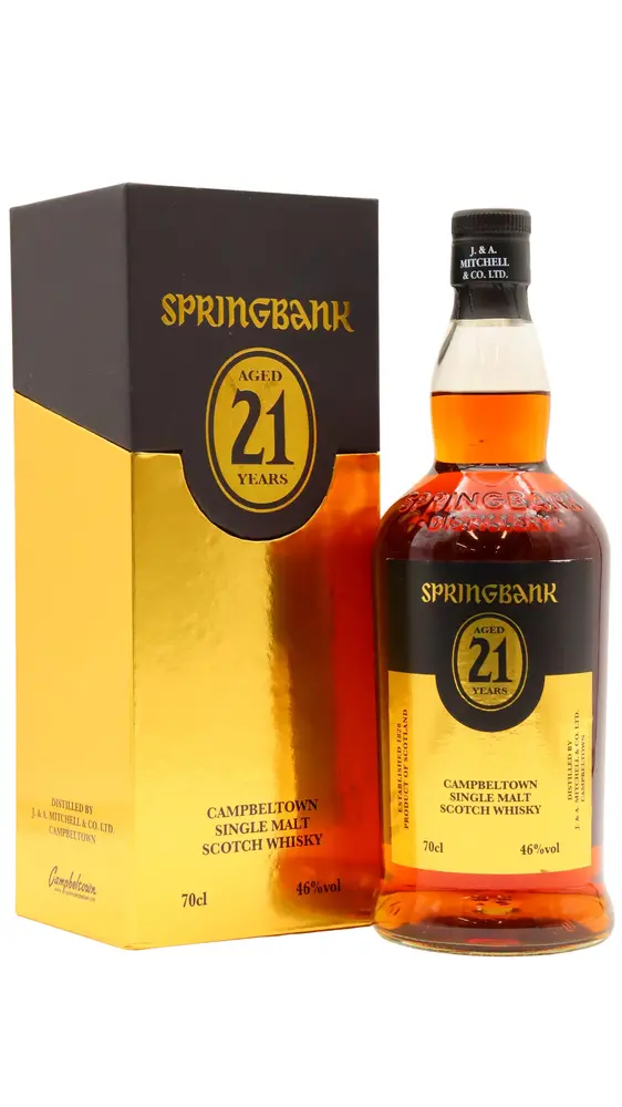 Springbank - 2021 Edition Campbeltown Single Malt Scotch 21 year old Whisky