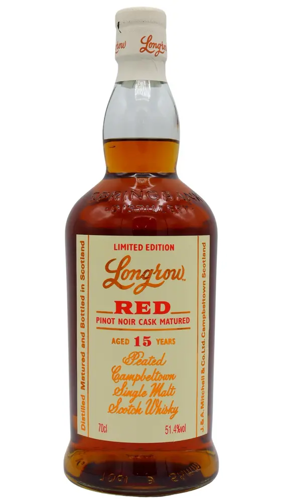 Longrow - 2022 Release Red Pinot Noir Cask Matured 15 year old Whisky