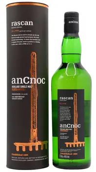 anCnoc - Rascan Highland Single Malt Scotch Whisky 70CL