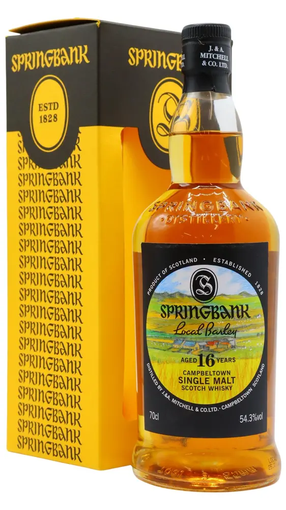 Springbank - Local Barley 2016 Edition Campbeltown Single Malt Scotch 1999 16 year old Whisky