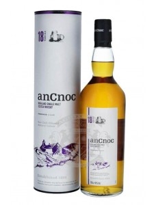 anCnoc Highland Single Malt Scotch Whisky 18 Years Old 750ml