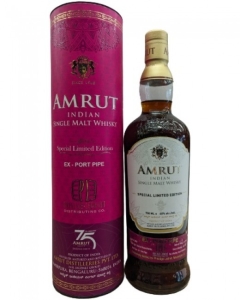 AMRUT DISTILLERIES PVT.LTD - Amrut Port Pipe Limited Edition Single Malt 750ml