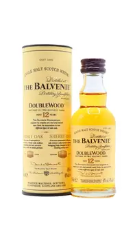 Balvenie - DoubleWood Single Malt Scotch 12 year old Whisky Miniature 5CL