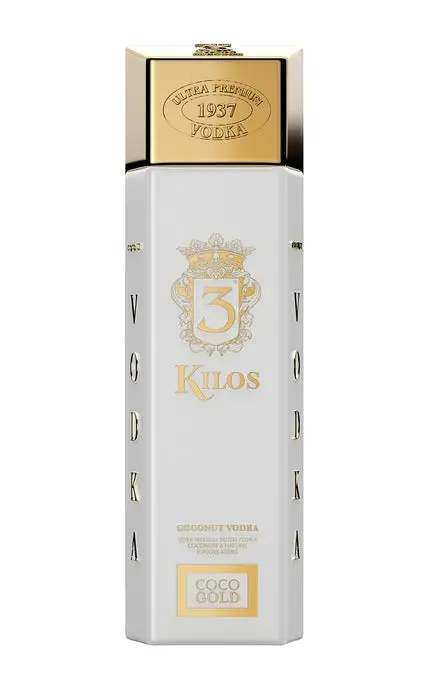 3 Kilos Vodka Coconut Flavor Holland 750ml