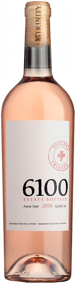 6100 Trinity Estate Bottle Dry Rose Wine Armenia
