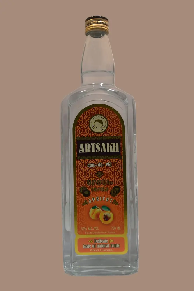 Artsakh Vodka Apricot 100pf Armenian 750ml