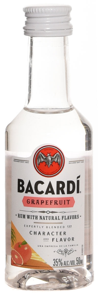Bacardi Rum Grapefruit Flavor 50ml