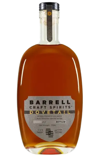 Barrell Craft Dovetail Whiskey Grey Label Cask Strength Kentucky 750ml