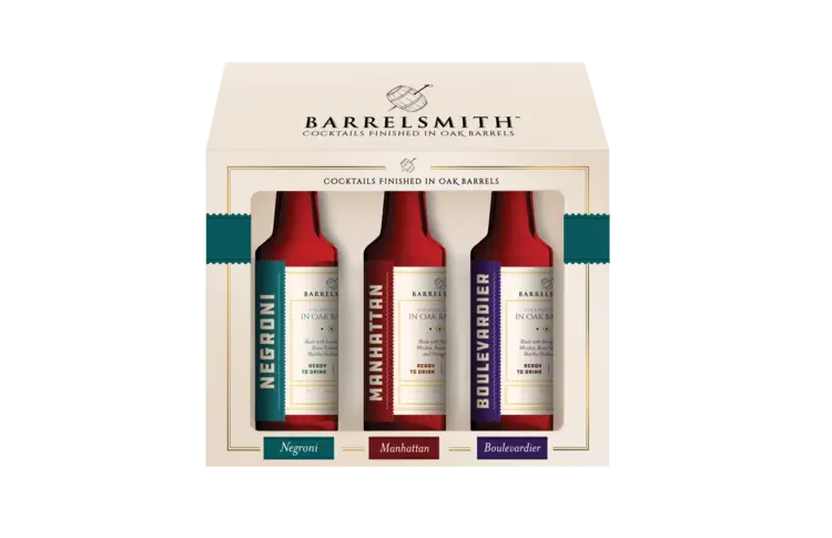 Barrelsmith Sampler Negroni, Boulevardier, Manhattan Cocktail Kentucky 3x100ml