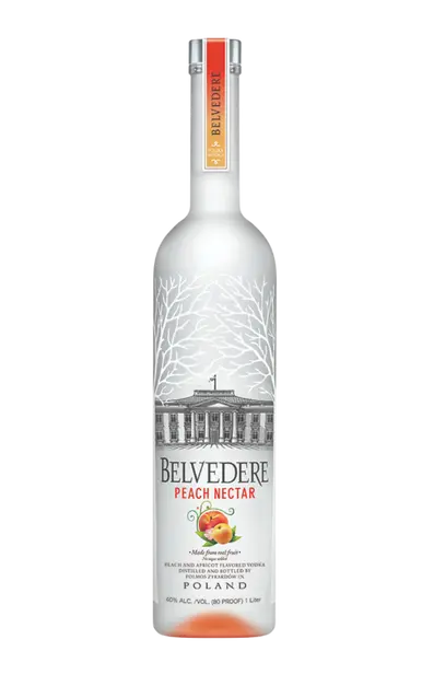 Belvedere Vodka Peach Nectar Poland 1li