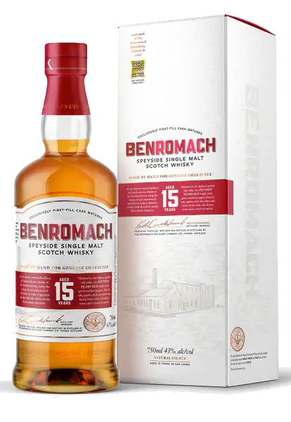 Benromach Scotch Single Malt Speyside 86pf 15yr 750ml