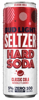 Bud Light Seltzer Hard Soda Classic Cola 12oz Can
