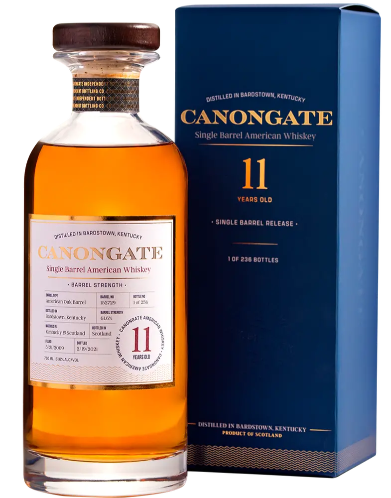 Canongate Whiskey Single Barrel Kentucky 11yr 750ml