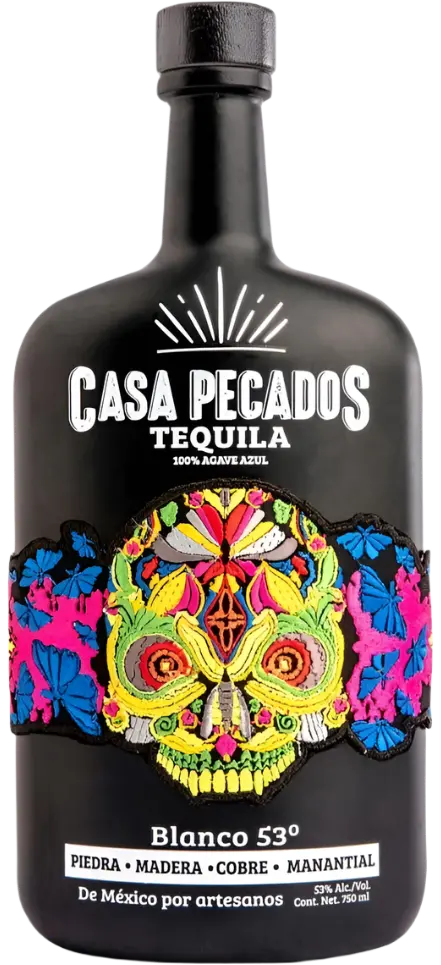 Casa Pecados Tequila Blanco 106pf 750ml