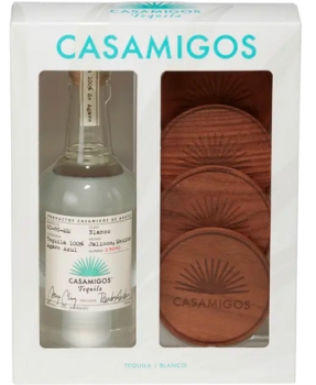 Casamigos Tequila Blanco Gift Pack W/ Coasters 750ml
