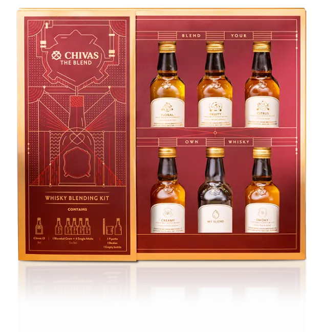 Chivas Regal Scotch Blending Kit 6x50ml